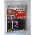  USB- SDHC Silicon Power  16 gb