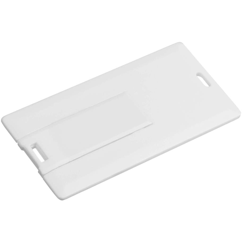 Схема Белая флешка 4 гб, пластик «КАРД-МИНИ»