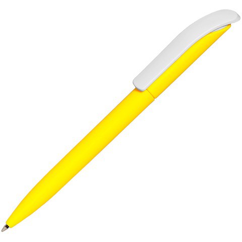 Ручка желтая, пластик и soft-touch «ВИВАЛДИ-СОФТ»