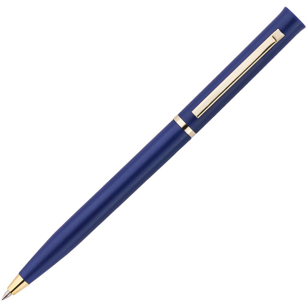 Фото Темно-синяя ручка, пластик «ЕУРОПА-ГОЛД»