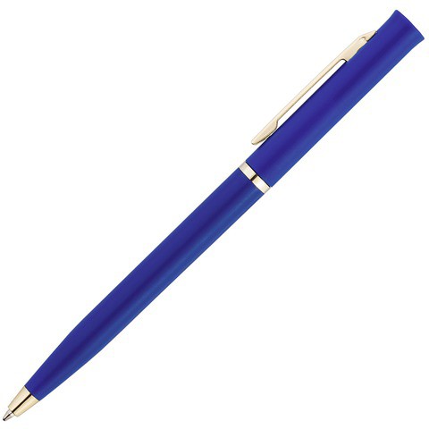 Ручка синяя, пластик «ЕУРОПА-ГОЛД»
