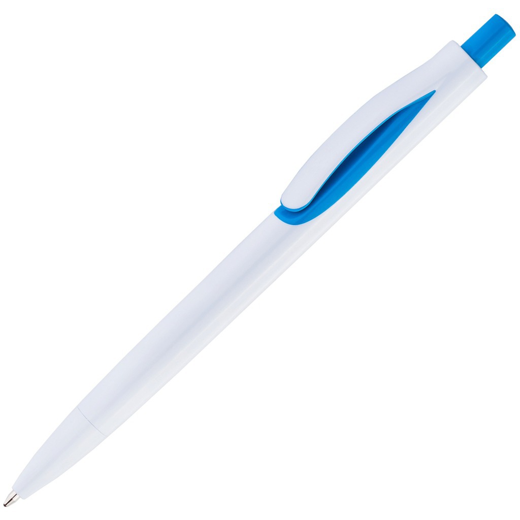 Изображение Голубая ручка, пластик «ФОКУС»