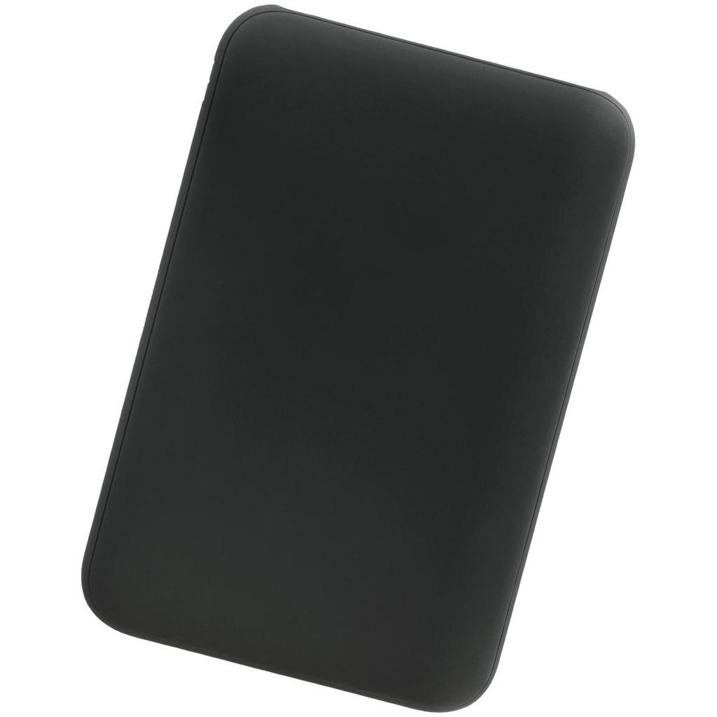 Картинка Черный внешний аккумулятор candy soft, 5000 ма·ч, пластик и soft-touch