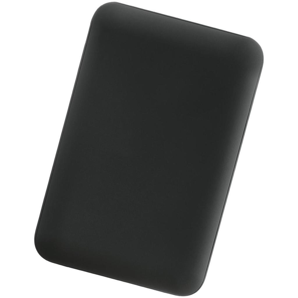 Изображение Черный внешний аккумулятор candy soft, 10000 ма·ч, пластик и soft-touch