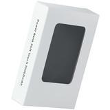 Черный внешний аккумулятор candy soft, 10000 ма·ч, пластик и soft-touch 