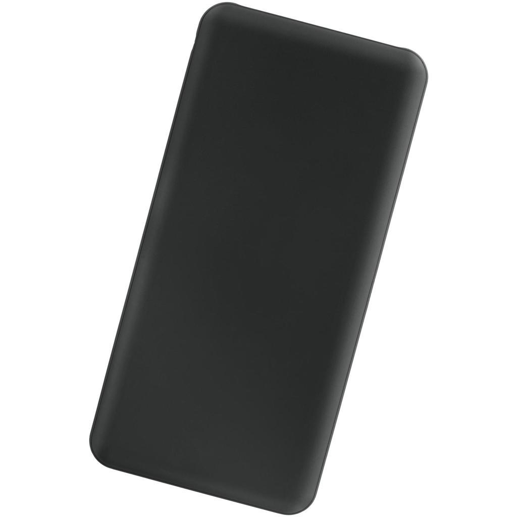 Изображение Черный внешний аккумулятор young soft, 10000 ма·ч, пластик и soft-touch