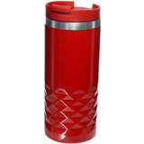 Термокружка 350мл. красная с красной крышкой, металл и пластик «НЕКСТ-КОЛОР» Схема