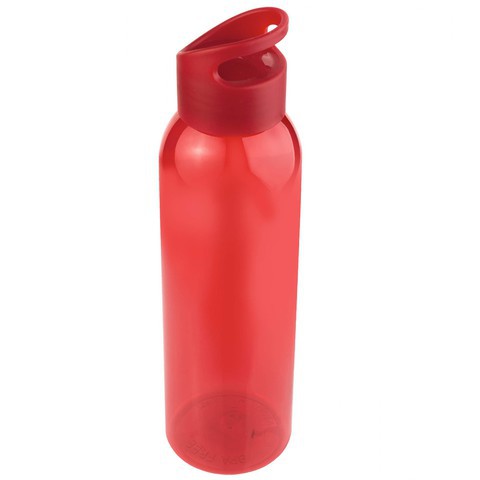 Бутылка для воды BINGO COLOR 630мл. красная, пластик
