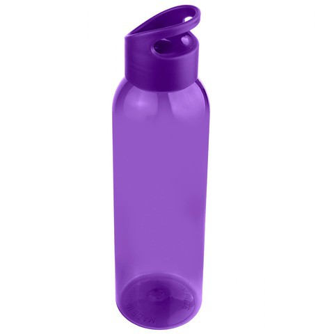 Бутылка для воды BINGO COLOR 630мл. фиолетовая, пластик