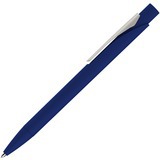 Ручка темно-синяя, пластик и soft-touch «МАСТЕР-СОФТ» Изображение