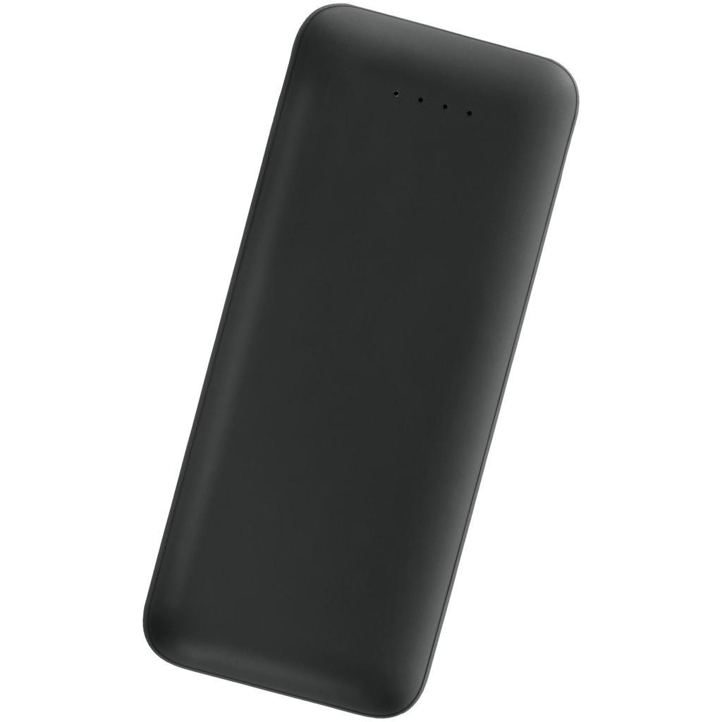 Изображение Внешний аккумулятор ESKIMO SOFT, 10000 мА·ч черный, пластик и soft-touch