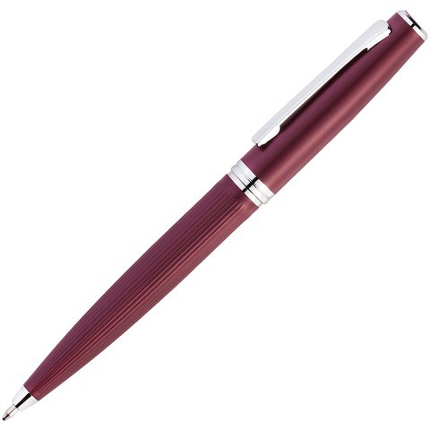 Бордовая ручка, металл «ТРУСТ-МИРРОР»