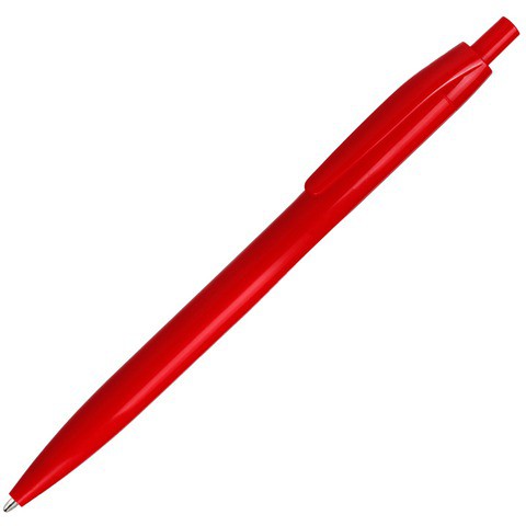 Ручка (Акция! 9,90 руб. от 1000шт.) красная, пластик «ДАРОМ-КОЛОР»