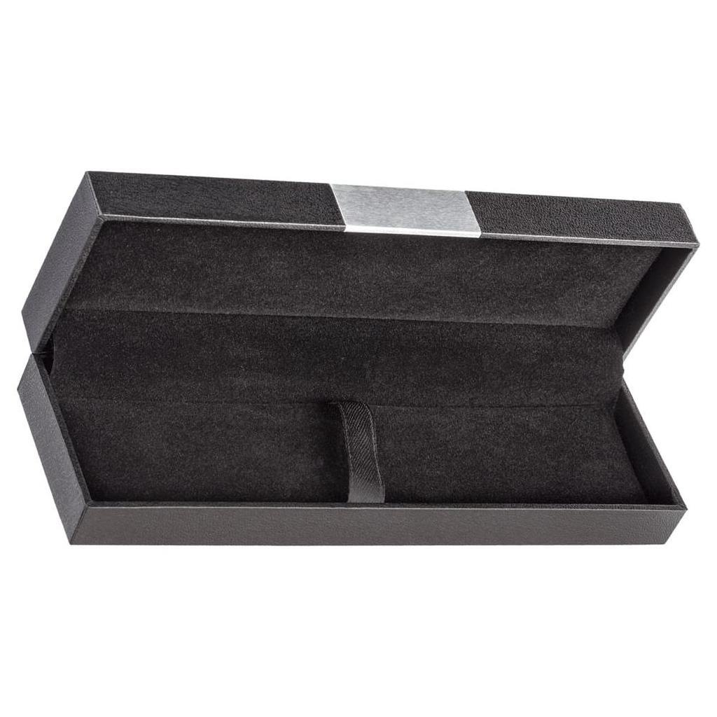 Изображение Черный футляр для 1-2 ручек, пластик и металл «МЕЛОДИ»